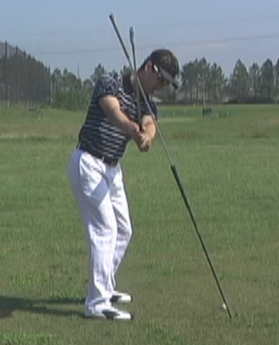 Ben Hogan Pane of Glass Swing Drill