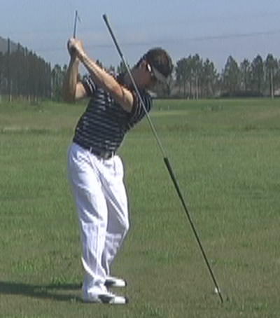 Ben Hogan Pane of Glass Swing Drill